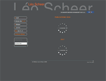 Tablet Screenshot of leoscheer.com